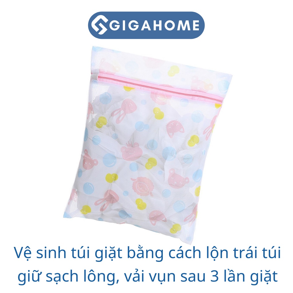 Túi Lưới Giặt Đựng Quần Áo, Đồ Lót Trong Máy Giặt GIGAHOME Tránh Bị Biến Dạng 40x50cm 6445
