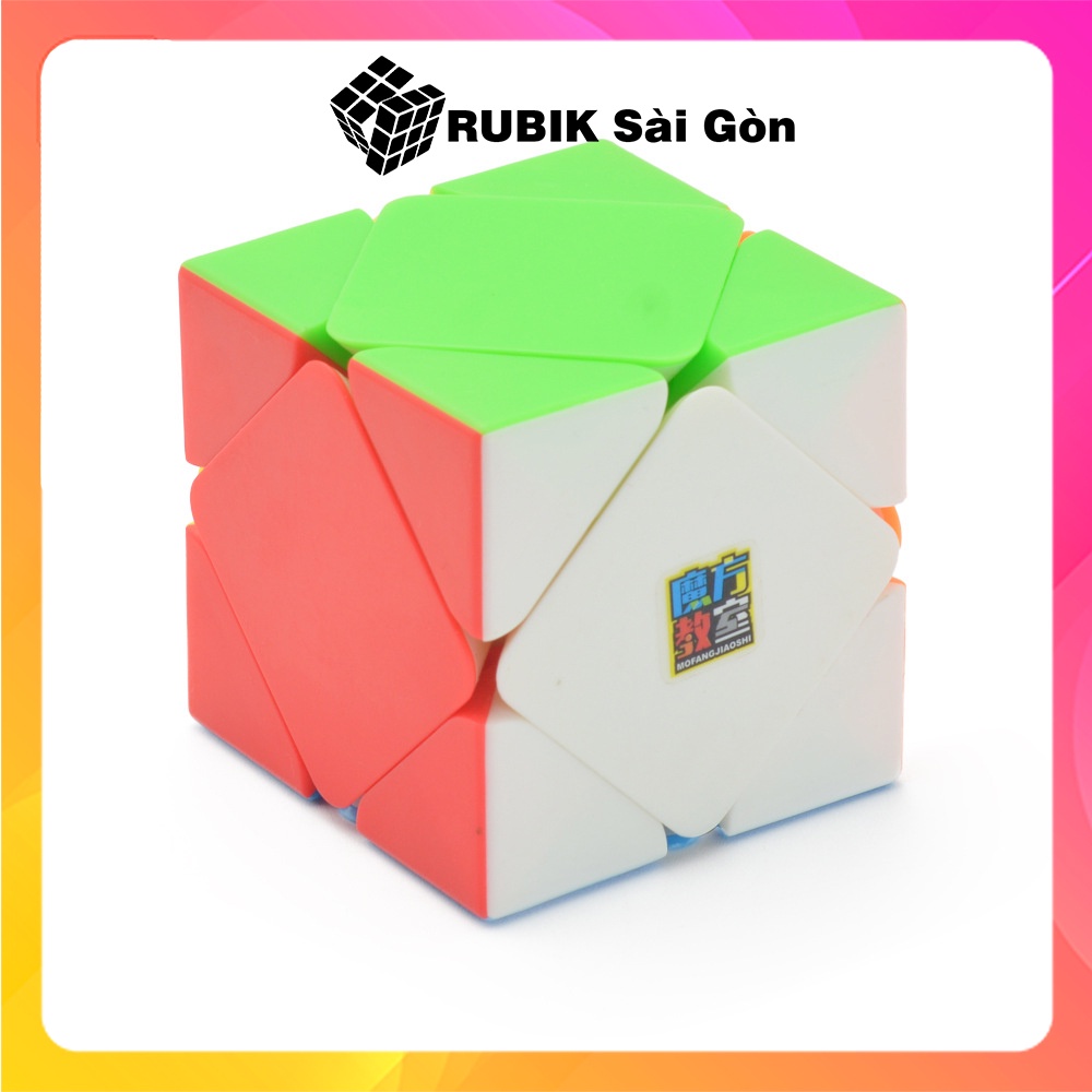 Rubik Skewb Stickerless MoYu MeiLong - Ru Bic Biến Thể - Ru Bíc MoYu MeiLong Xoay Mượt, Nhẹ Nhàng