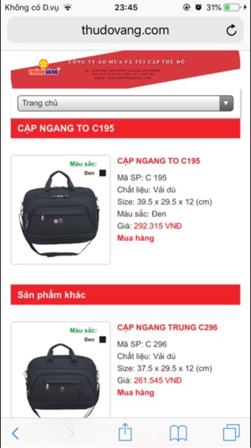 Cặp ngang văn phòng nhiều kích cỡ thủ đô vàng chuẩn. Cặp đi làm đi học | BigBuy360 - bigbuy360.vn