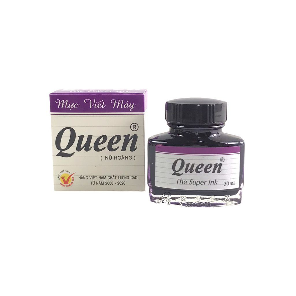 Mực Viết Máy Queen - Mực Tím