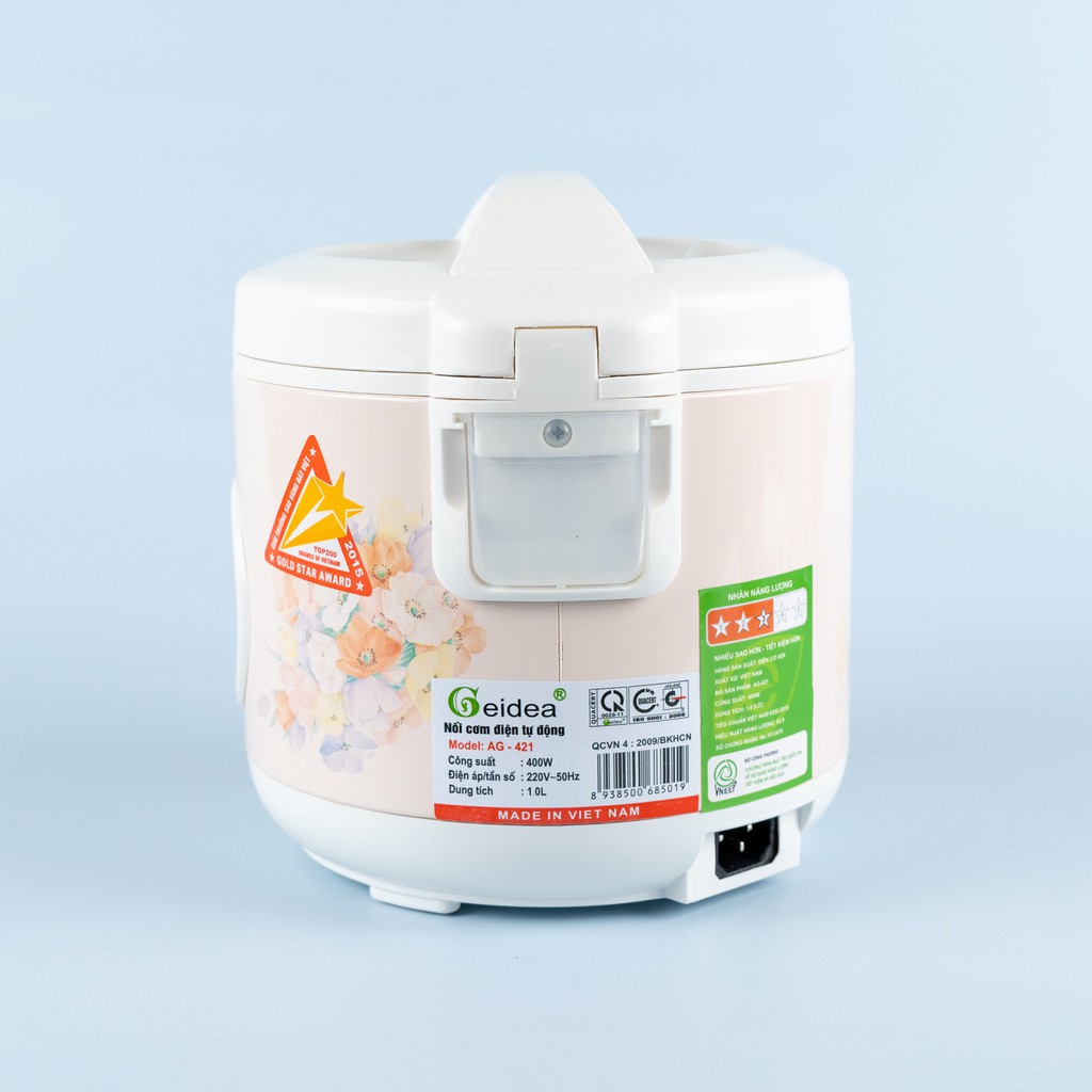 Nồi cơm điện Geidea AG-421 - 1.0 Lít