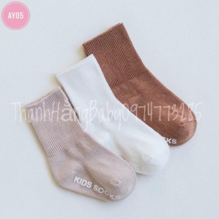 SET TẤT CHỐNG TRƠN HÀN QUỐC ( 1 set 3 đôi )