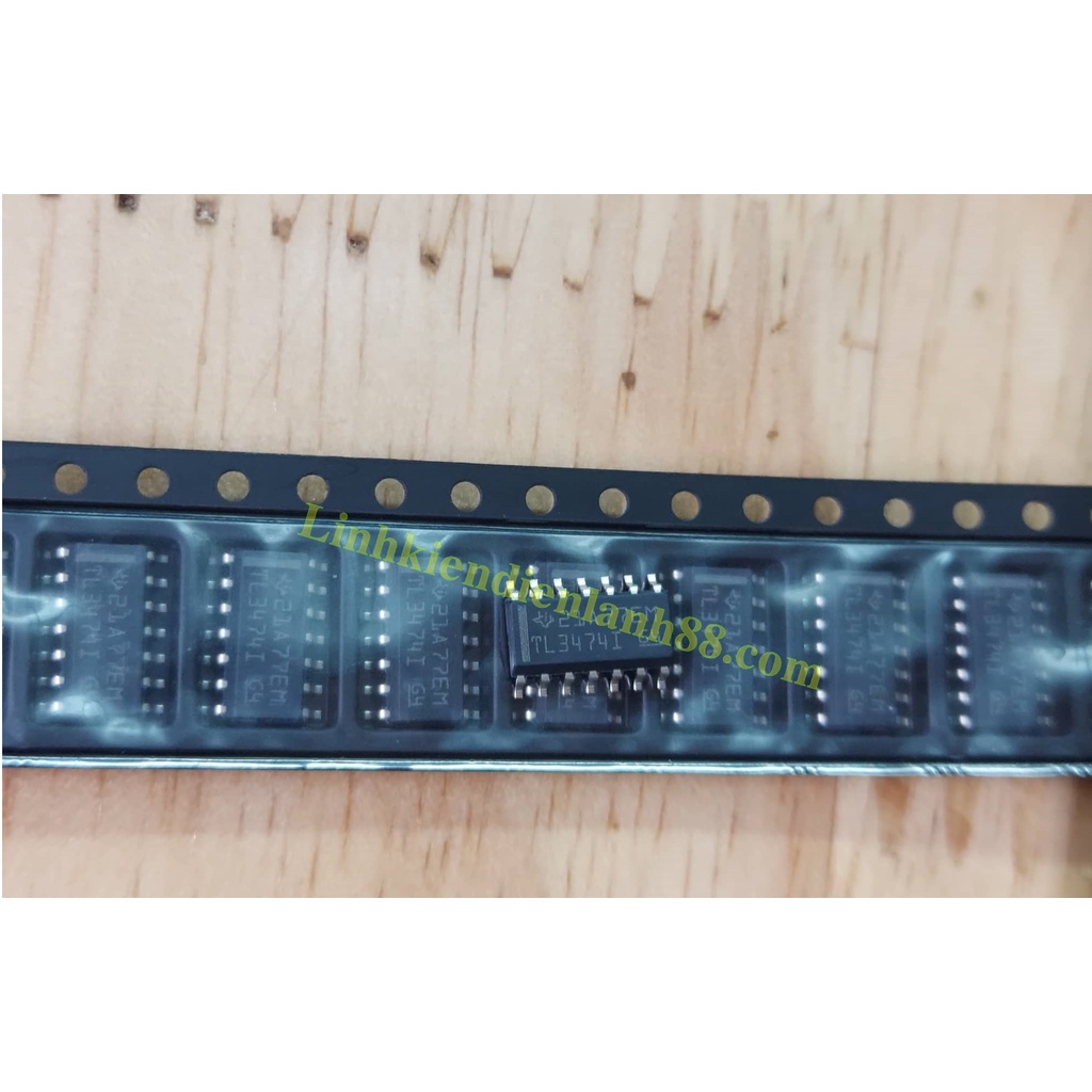 Opam – Khuếch Đại Thuật Toán Dán TL3474IDR TL3474i TL3474 dán 14 chân Mới Chính Hãng 100%