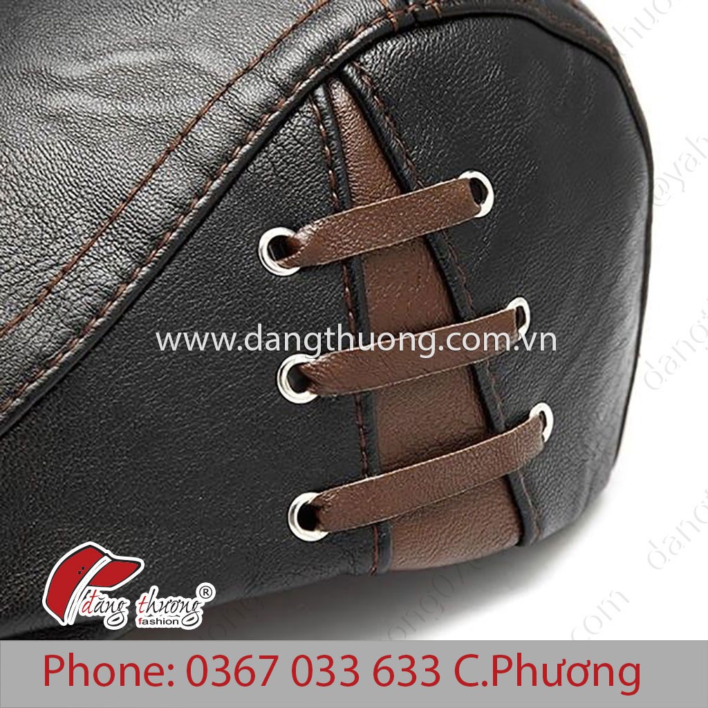 [HÀNG CÓ SẴN] [SHIP HỎA TỐC] Mũ nón cóc bere beret da Pu Đen vintage cổ điển Mũ nồi nam trung niên lớn tuổi HÌNH THẬT CL