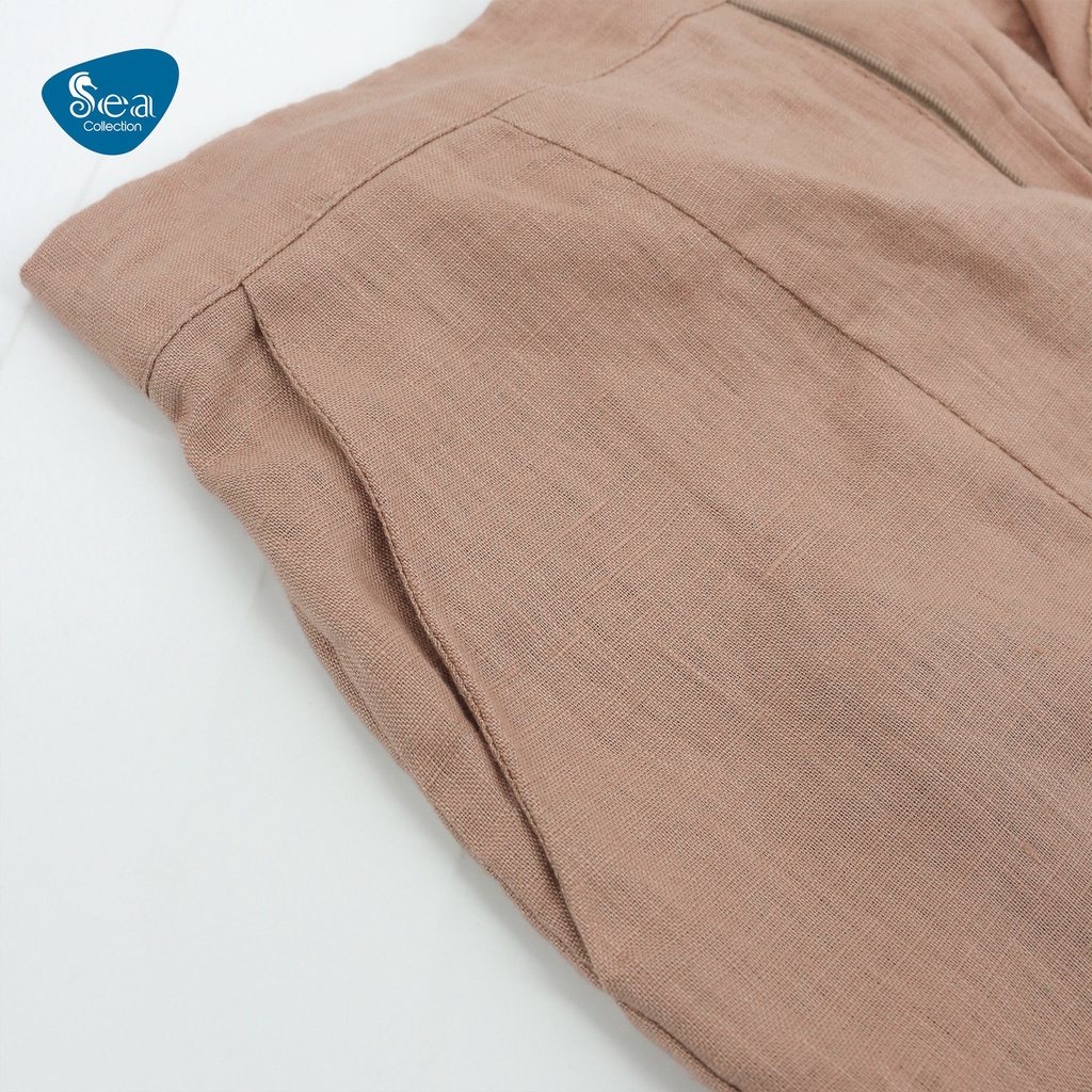 Quần Linen Nữ Ống Rộng Sea Collection 6752