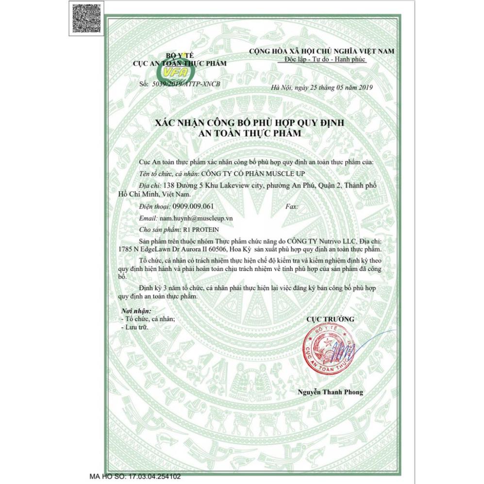 Sữa Tăng Cơ Rule 1 LBS Protein 12LBS  - Chính hãng-100% USA-Thực phẩm thể hình tăng cơ, Thực phẩm cho sức khỏe