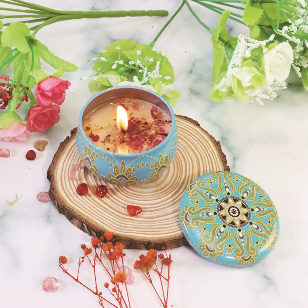 Nến thơm phòng mùi hương tự nhiên giúp khử mùi trang trí nhà cửa