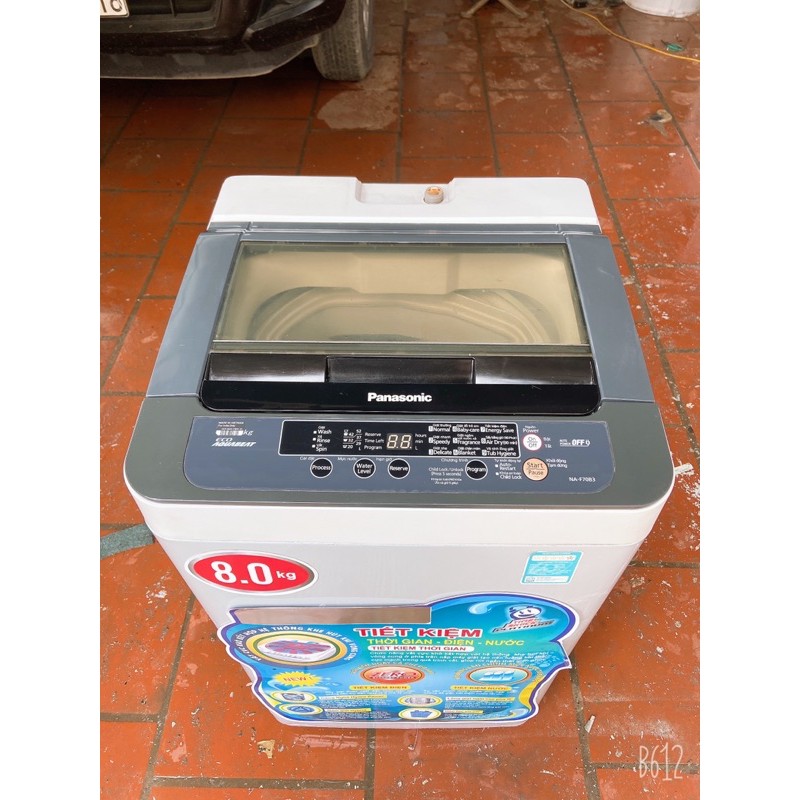 máy giặt panasonic 8kg.mới 90%