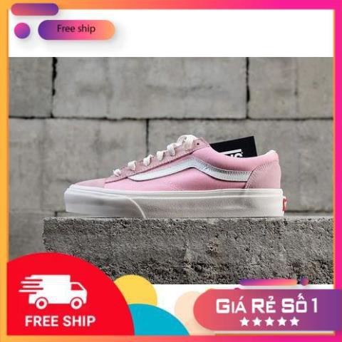 [XẢ KHO] [CÓ SẴN + FREESHIP] Giày thể thao Vans Vault style 36 màu hồng nhạt