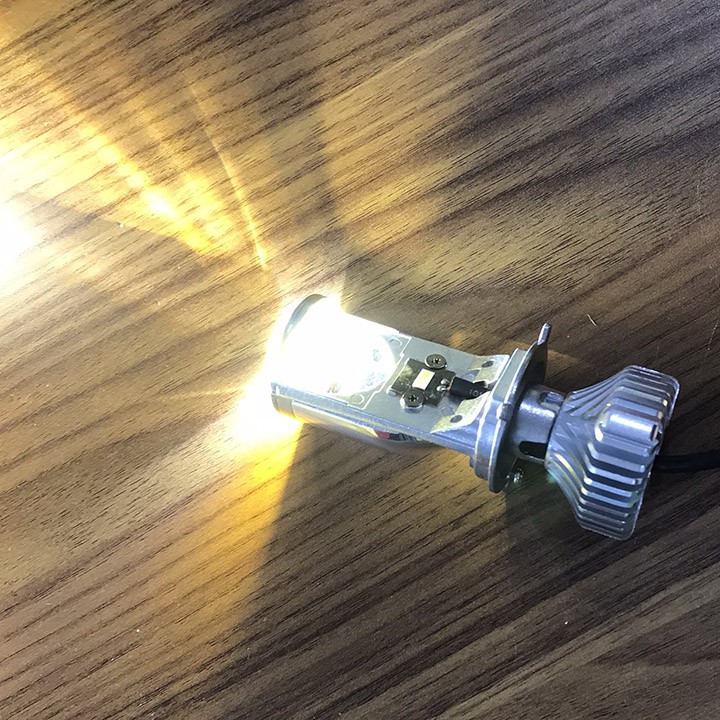 ĐÈN PHA LED L6K 3 MÀU 🏍🏍 ĐÈN PHA LED CHO XE MÁY, OTO ĐỔI COS 3 MÀU - DPL6K3M