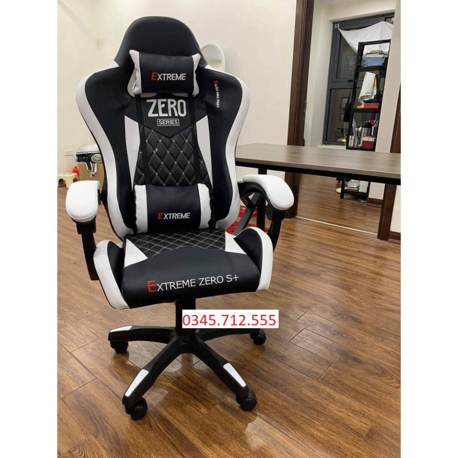 Ghế Gaming Extreme Zero S+ , học tập, làm việc ,Trắng , Đen , Đỏ