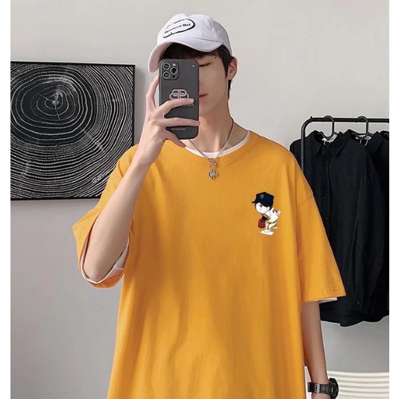 Áo Thun Ngắn Tay Oversize In Họa Tiết Doraemon Cá Tính Theo Phong Cách Mùa Hè Dành Cho Nam / Nữ / SIze M-8XL