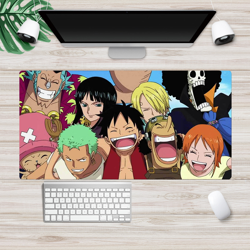 Miếng Lót Chuột Cỡ Lớn Họa Tiết One Piece Độc Đáo