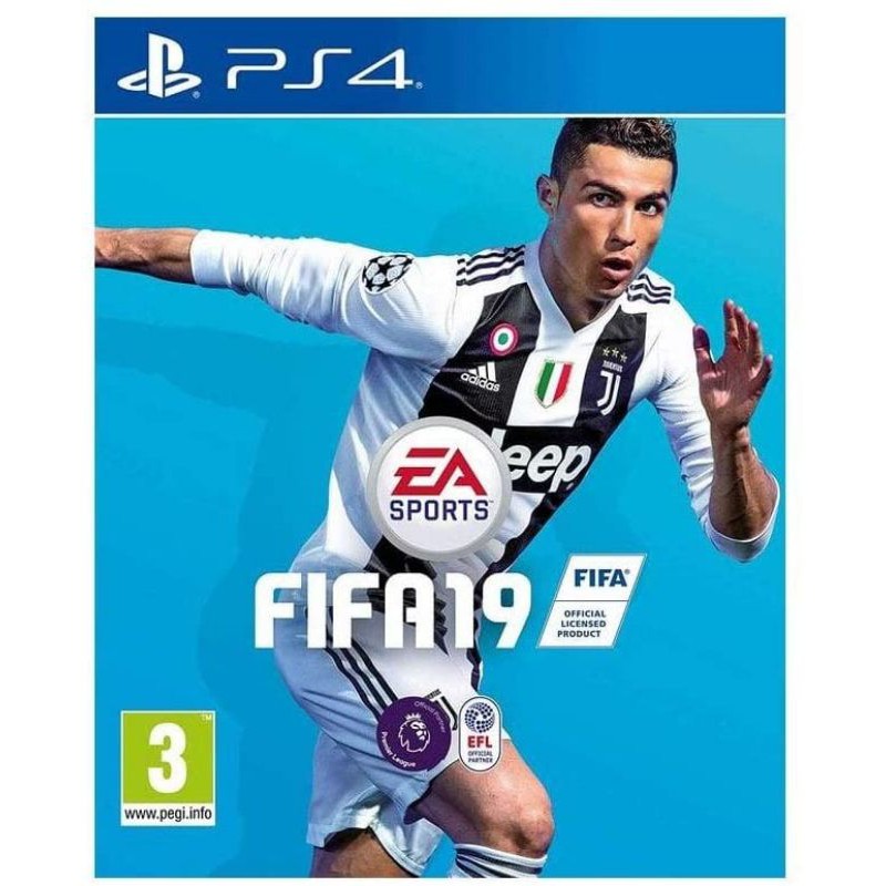 Combo đĩa FIFA 19 + PES 2018 PS4