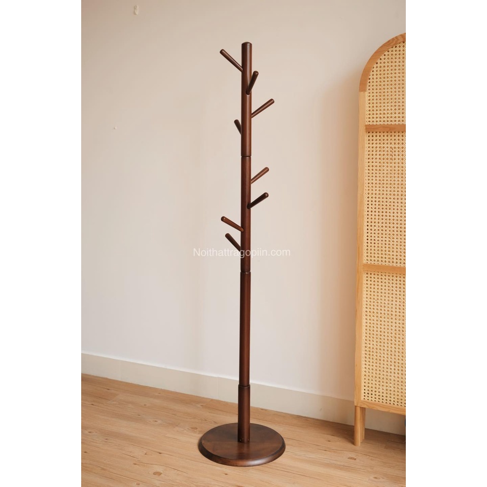Cây treo đồ gỗ 02