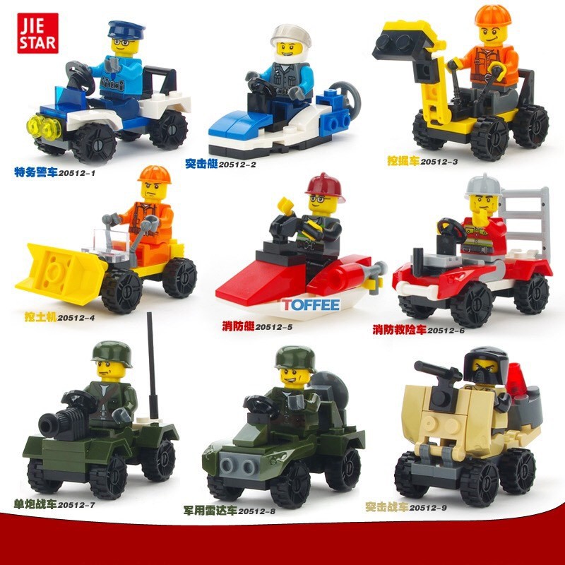 Đồ chơi xếp hình lego đơn giản cho bé mới tập chơi