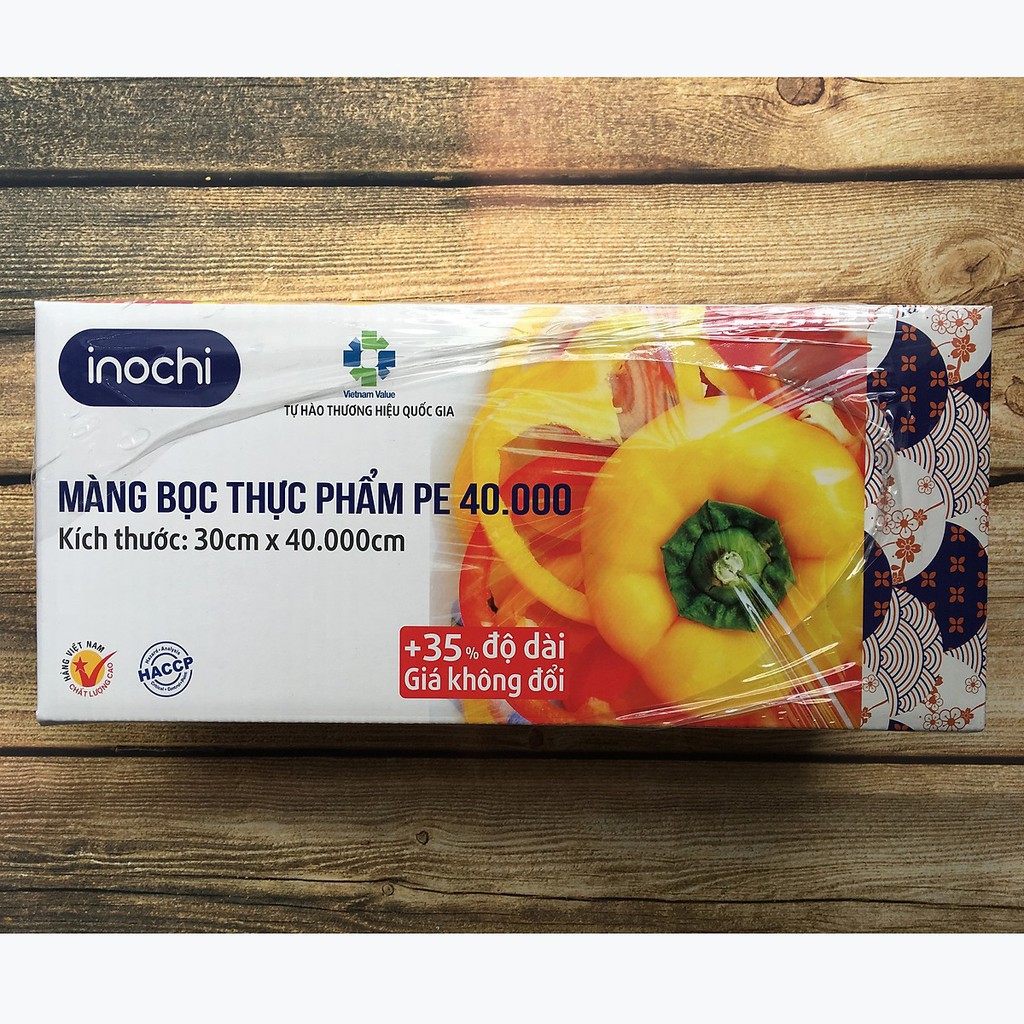 Màng bọc thực phẩm PE Inochi 30x40.000cm