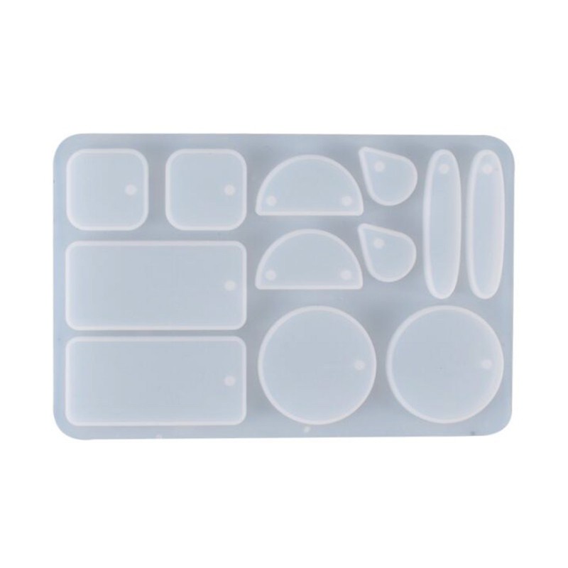 Khuôn silicon đúc nhựa epoxy resin tạo hình làm trang sức/ đồ thủ công tiện dụng DIY