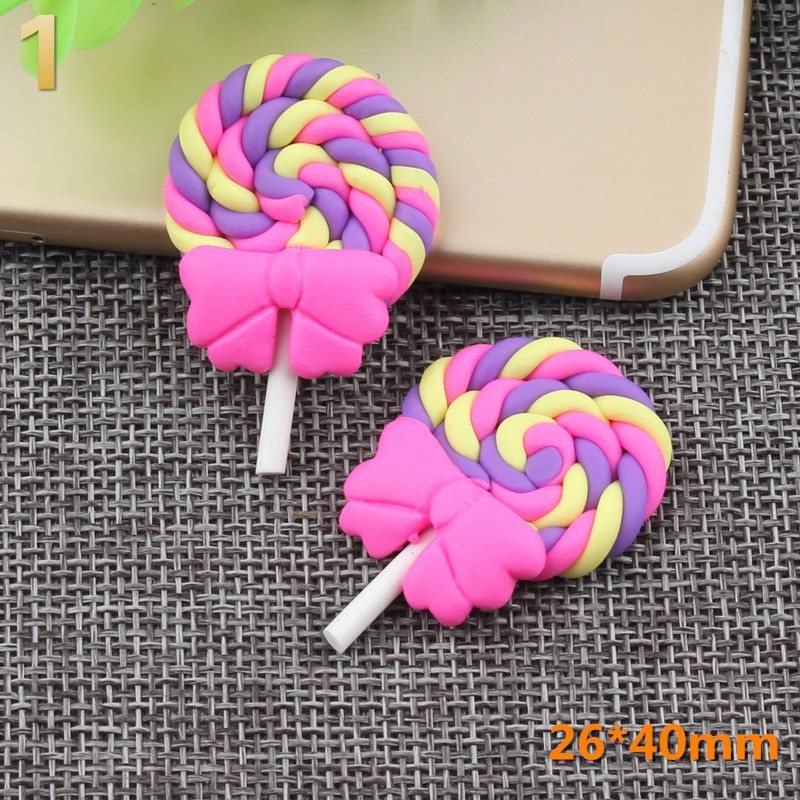 Set 5 Phụ Kiện Đất Sét Nhân Tạo Dễ Thương Trang Trí Sổ Tay