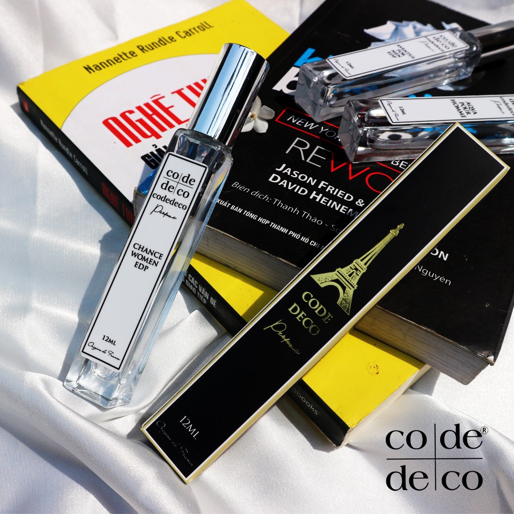 Tinh Dầu Nước Hoa Pháp Dạng Xịt Code Deco Chance Women 12ml, Nữ tính, Nhẹ nhàng, Trang nhã, Size Tiện Lợi, Nhỏ Gọn