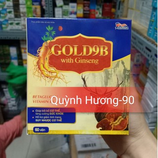 Viên uống tăng cường sức khỏe GOLD 9B with GINSENG - Hộp 60 viên