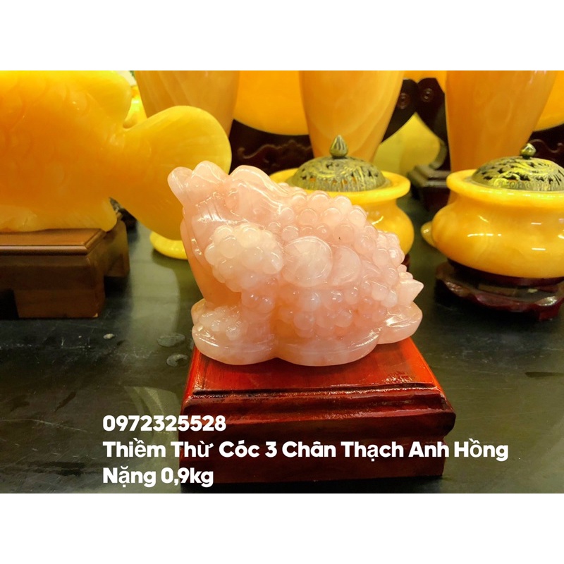 Thiềm Thừ Cóc 3 Chân Đá Tự Nhiên Phong Thuỷ