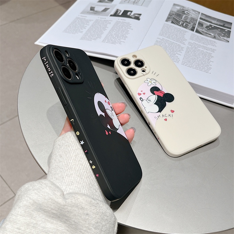 DISNEY Ốp Điện Thoại Silicon Mềm Chống Sốc In Hình Hoạt Hình Cho iphone 11 pro max 12 13 pro max Xs max XR 7 / 8 plus se2020