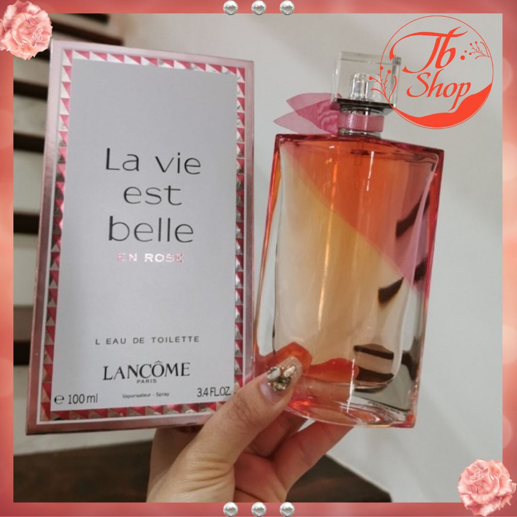 (cao cấp) Nước Hoa Lancome La vie Est Belle En Rose 100ml chính hãng