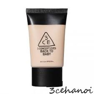 Kem nền che phủ hoàn hảo 3ce back to baby bb cream spf35