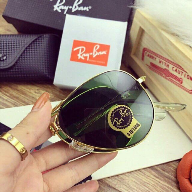 KÍNH MÁT NAM RAYBAN GẤP GỌN FULLBOX