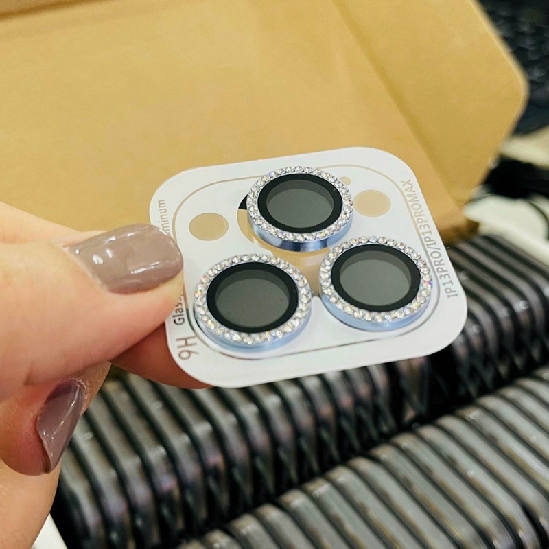 Dán bảo vệ cam đính đá từng lens dời ip14/ ip14 pro/ ip14 plus/ ip14pro max