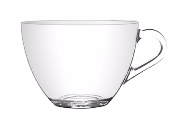 Bộ 01 ly+ 01 tách thuỷ tinh Thái Lan 220ml