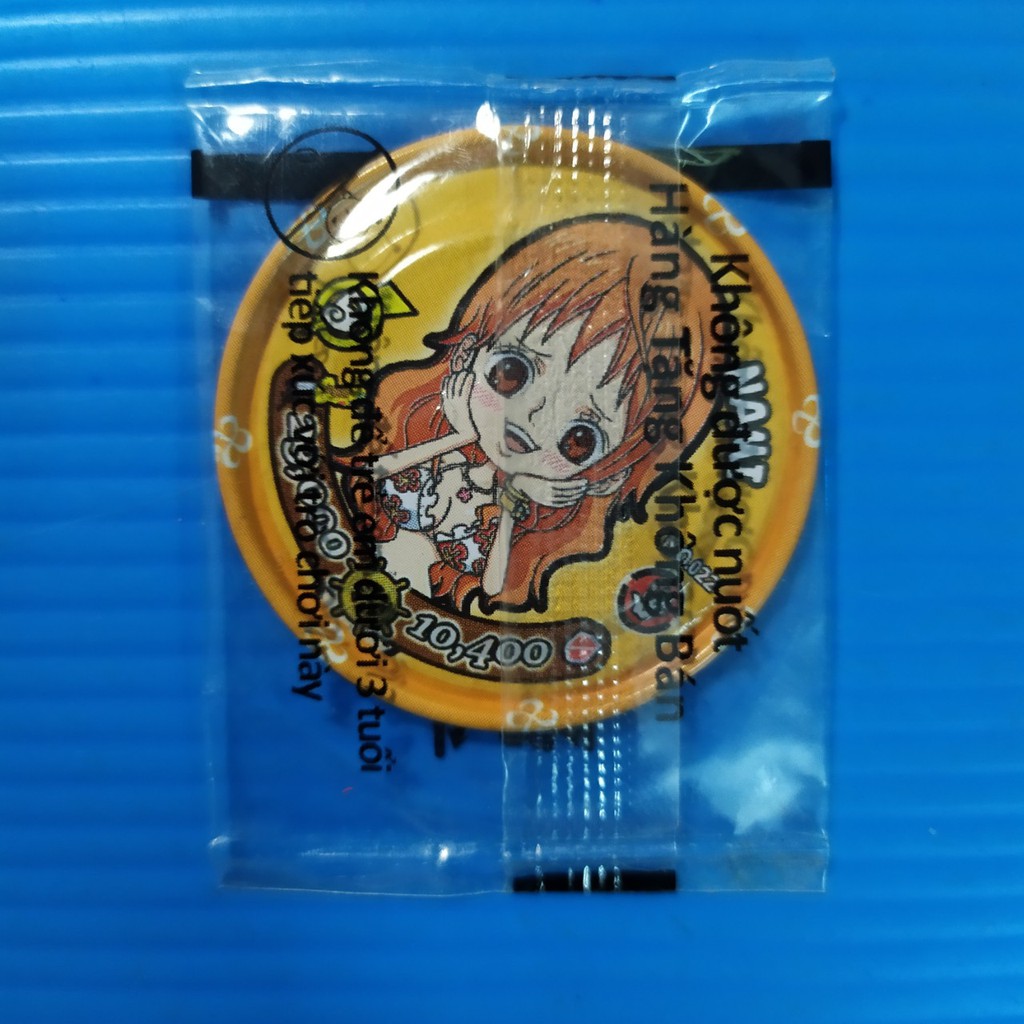 [Một Thẻ ] Thẻ bài toonies One Piece thẻ leng keng dạng chibi đầu to Luffy mũ rơm Nguyên seal tổng hợp 1