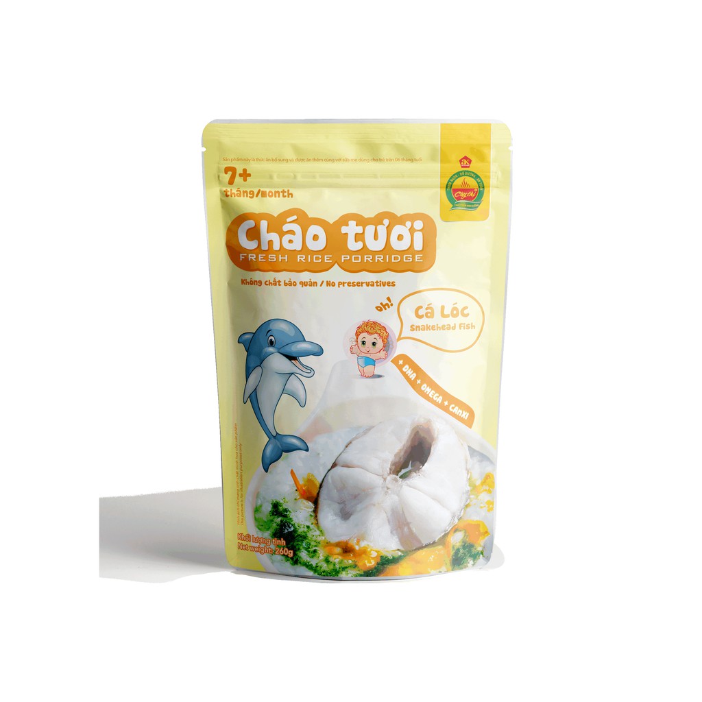 Combo 13 gói 11 vị cháo tươi Cây thị và Sài Gòn Food