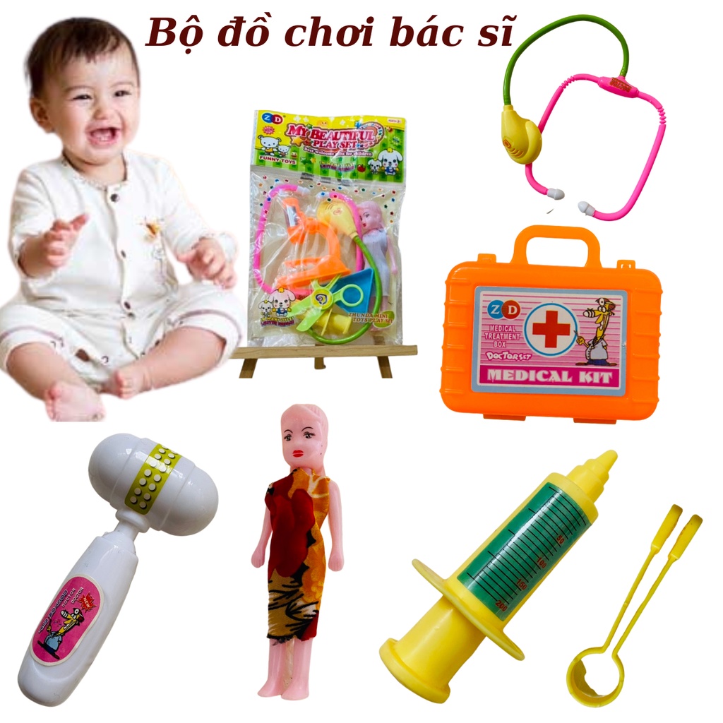 Bộ đồ chơi bác sĩ cho bé