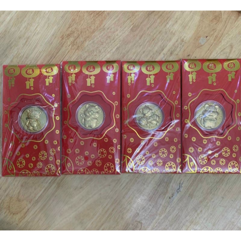 LÌ XÌ MẠ VÀNG - THẦN TÀI - CỌP - MAY MẮN,,