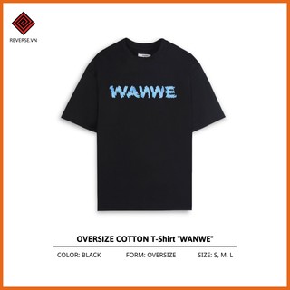 Áo thun Oversize T-Shirt họa tiết WANWE - Bộ sưu tập Đảo Ngược thời gian REVERSE.VN -  Ba màu Đen, Trắng, Nâu