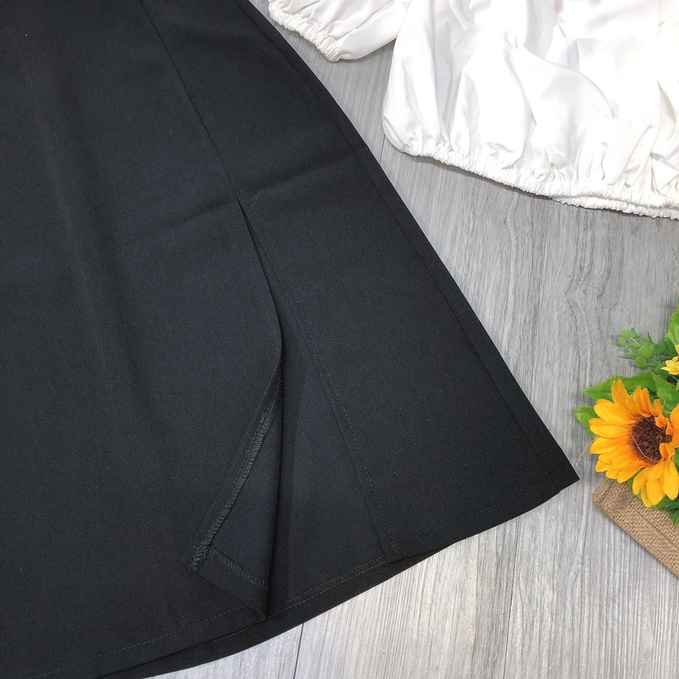 Chân Váy DÀI Sẻ SÂU Hot Trend Cho Nàng