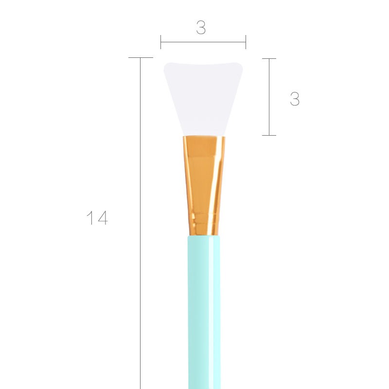 1 cọ silicone tự trộn hỗn hợp mặt nạ chăm sóc da