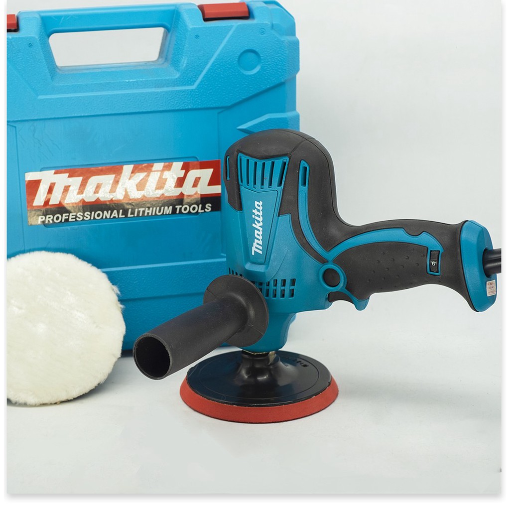 Máy đánh bóng ô tô MAKITA GV6010 6 cấp độ - Máy đánh bóng ô tô, xe máy Mini - Dụng cụ chà nhám - HÀNG XỊN GIÁ SỐC