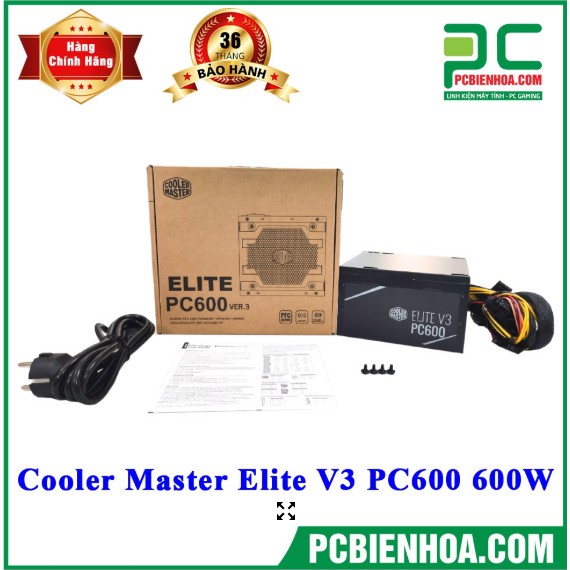 NGUỒN COOLER MASTER ELITE V3 PC600 600W