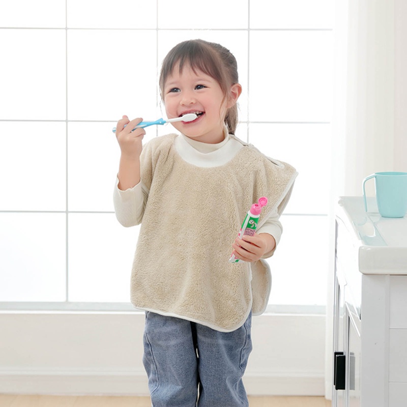 Khăn Lau Bằng Vải Lông Cừu San Hô Cho Bé Ăn