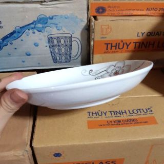 Đĩa sứ sâu lòng 18cm