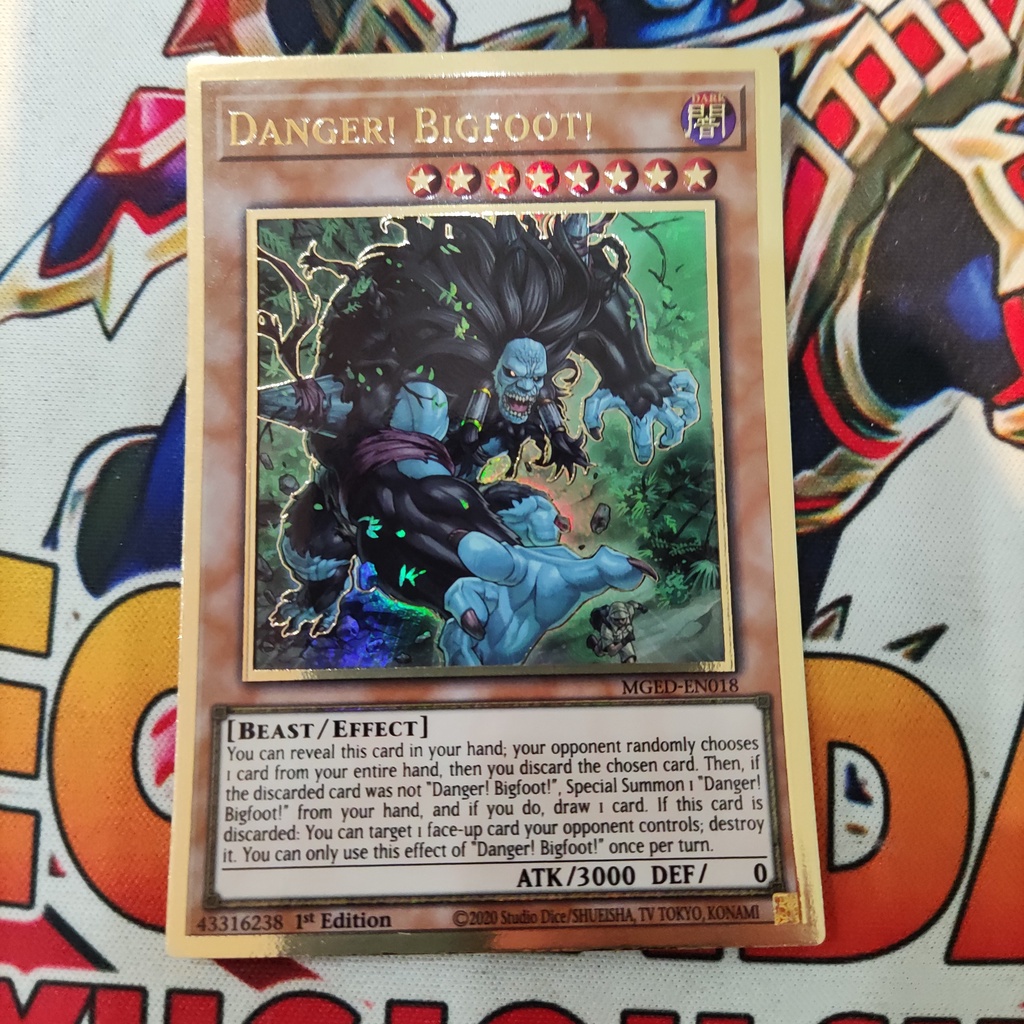 Danger! Bigfoot!