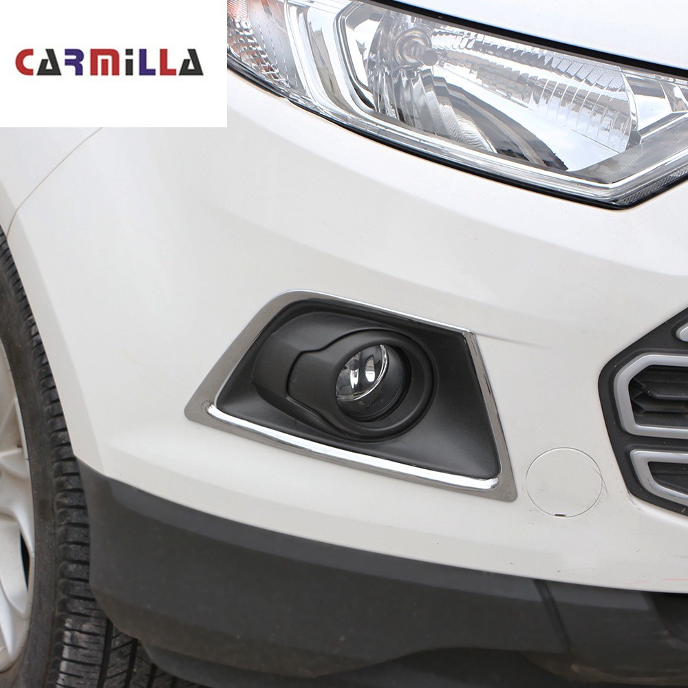 Ốp viền đèn sương mù cao cấp cho xe ô tô Ford ecosport 2012 - 2016
