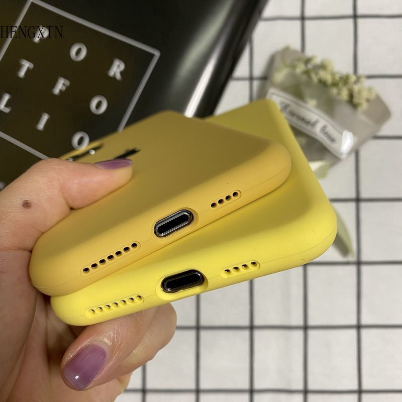 Ốp Điện Thoại Silicon Dẻo Huỳnh Quang Chống Rơi Cho iPhone11 Xs Max XR SE I8 I7 Plus | BigBuy360 - bigbuy360.vn