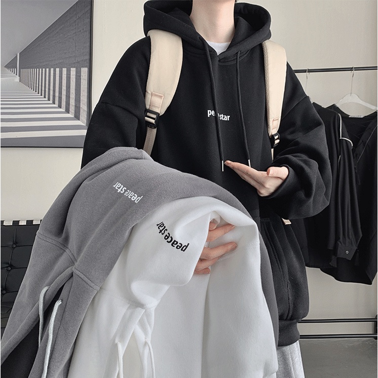 Áo hoodie nỉ bông siêu dày in chữ FOREVER nam nữ mặc chất