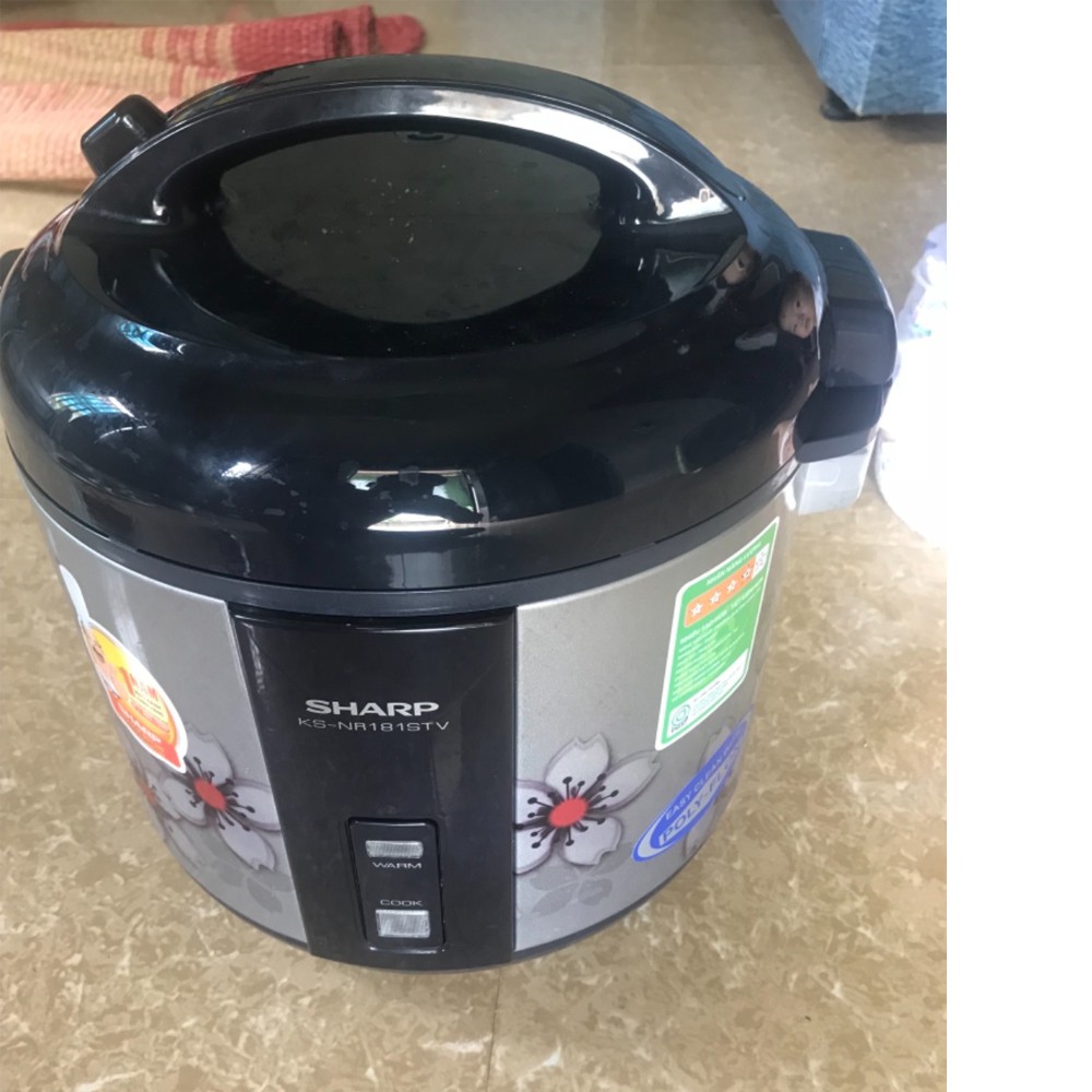 [Mã ELHADEV giảm 4% đơn 300K] Nồi cơm điện rice cooker SHARP KS-NR181