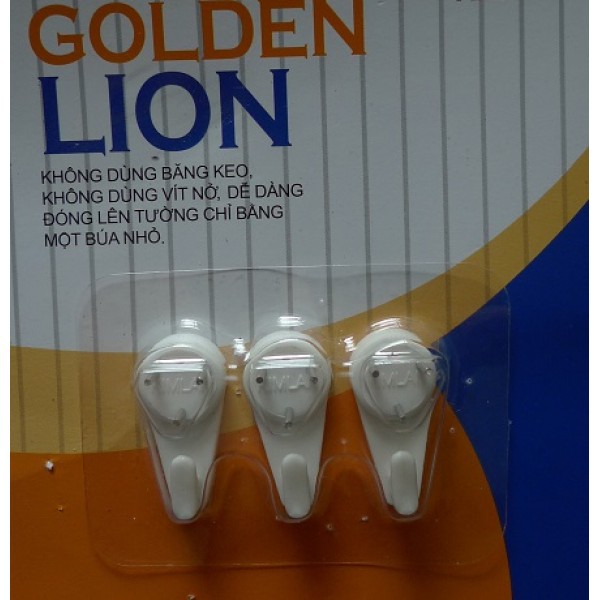 COMBO 3 MÓC TREO KHÔNG KHOAN CON VOI 6KG