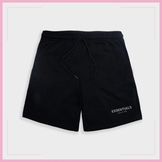 Quần short nam Essentials nỉ cotton Phản Quang, Quần nam nữ unisex